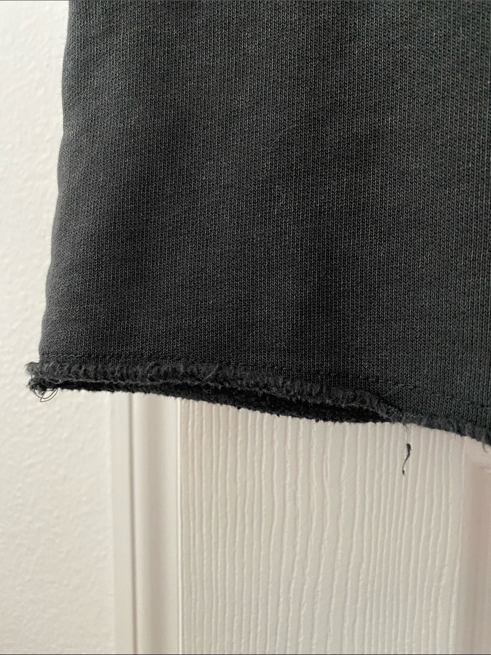Women's Zara Black Maxi Sweatshirt Skirt with Elastic Waist - Picture 3 of 6
